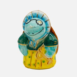 Украшение елоч Лефортовский фарфор Черепаха фарфор 6х7х8см