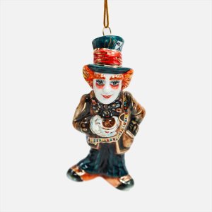 Украшение елоч Лефортовский фарфор ВИП Шляпник с кроликом фарф3,8х5,6х