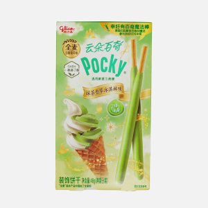 Палочки Глико Поки бисквит со вкус мусса из зел чая 48г