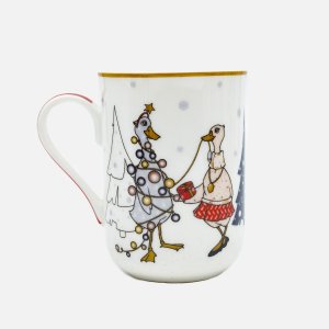Кружка Лефард 320мл Фэмили Кристмас фарфор 10х9х11см 425-126