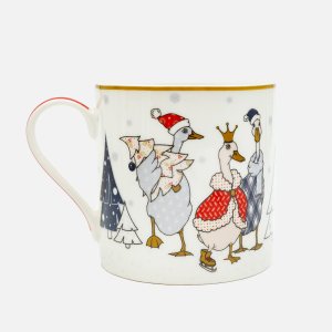 Кружка Лефард 425мл Фэмили Кристмас фарфор 11,5х10х10см
