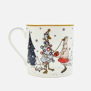 Кружка Лефард 425мл Фэмили Кристмас фарфор 12х10х10см 425-128