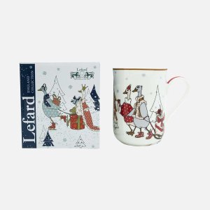 Кружка Лефард 320мл Фэмили Кристмас фарфор 10х9х11см 425-182