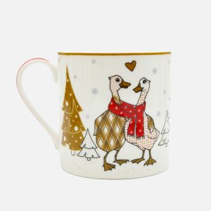 Кружка Лефард 425мл Фэмили Кристмас фарфор 11,5х10х10см