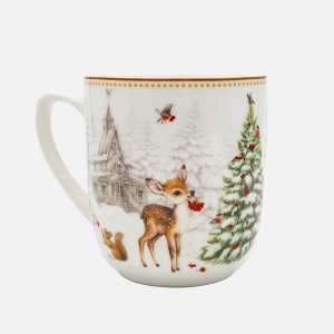 Кружка Лефард 380мл Морозко фарфор 11х9х11см 85-2040