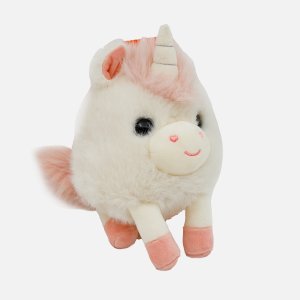 Игрушка мягк Оранж Тойз Лошарик розовый 20х14х14см искуственный