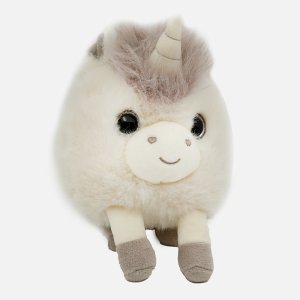 Игрушка мягк Оранж Тойз Лошарик серый 20х14х14см искуственный мех