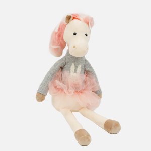 Игрушка мягк Оранж Тойз Лошадка Мия 42х14х13см искуственный мех