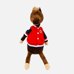 Игрушка мягк Оранж Тойз Конь-Огонь 38х18х20см искуственный мех