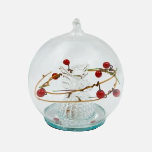 Украшение елочное Тианкин Ангел с подсветкой D10см L10 W10 H10см