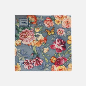 Салфетки Хоум Коллекшн Классик Красивые цветы бум33*33см3сл20лис