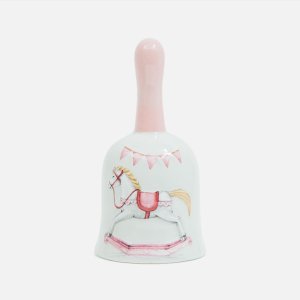 Изделие декоративное Колокольчик Лошадка L7,5 W7,5 H14см керамика