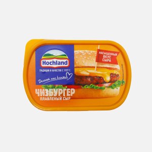 Сыр Хохланд плавл Чизбургер 50% пл/ванна 200г