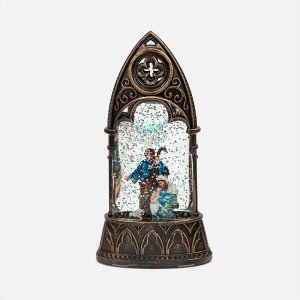 Фигурка декор в стек шаре подсвет/в Рождество L8 W4 H16см полимер796140