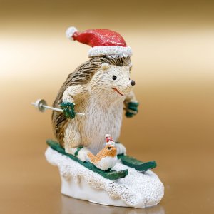 Фигурка декоративная Ежик L8,5 W7 H10,5см полимер