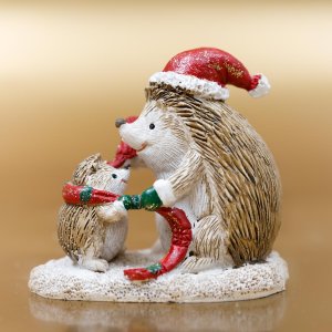 Фигурка декоративная Ежик L9 W5,5 H8,5см полимер