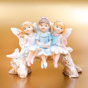 Фигурка декоративная Феи L13 W5 H10см полимер