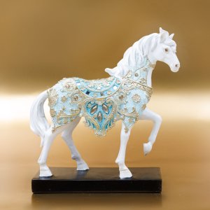 Фигурка декоративная Лошадь L21,5 W6 H23,5см полимер 823758