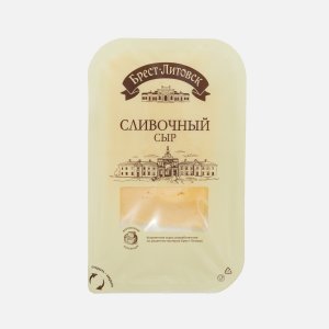 Сыр Брест-Литовск Сливочный п/тверд нарезка 50% 130г