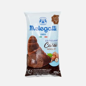 Круассан Мелегатти c какао и кремом лесного ореха 50г