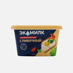 Сыр плавленый Экомилк Сливочный 55% пл/ван 350г