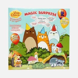 Конфеты Вива Чоко Мэджик Сюрпрайз адвент-календарь 104г