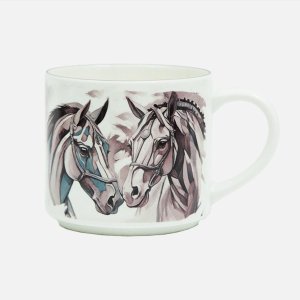 Кружка Лефард 500мл Хорс фарфор 13,5х15х10см 260-1059