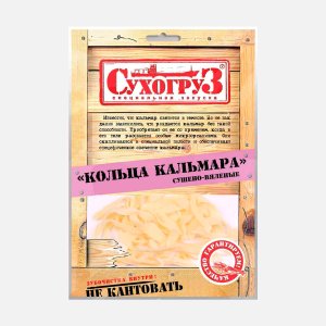 Кольца кальмара Сухогруз сушено-вяленые пл/уп 70г