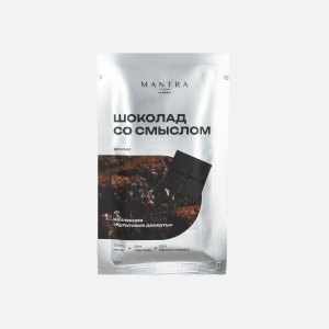 Шоколад Мантра Фудс темный со вкусом брауни 20г