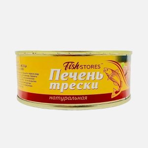 Печень трески Фишсторес натуральная ж/б 230г
