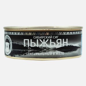 Пыжьян Вкус Арктики натуральный в желе ж/б 240г