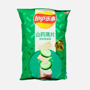 Чипсы Лэйс из ямса со вкусом огурца 80г