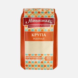 Крупа Националь манная 800г