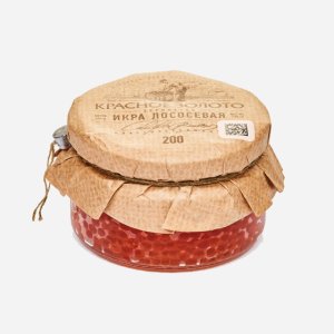 Икра Красное золото лососевая зернистая Горбуша ст/б 200г