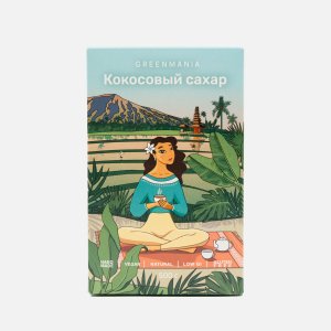 Сахар ГринМания кокосовый к/к 500г