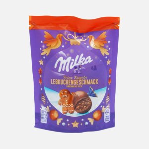 Конфеты Милка Новогодние шок яйца со вкус имбир пряника 90г