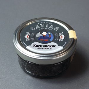 Икра Каспийские деликатесы Белуга Гибрид зернистая ст/б 50г
