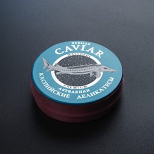 Икра Каспийские деликатесы Премиум зернистая стерляди ж/б 125г