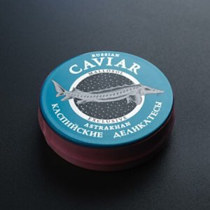 Икра Каспийские деликатес Эксклюзив осетровая зернистая ж/б 250г