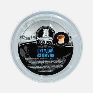 Сугудай Арктика из омуля с белыми грибами пл/б/ключ 200г