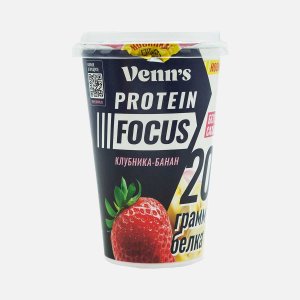 Напиток Веннс Протеин фокус молочн Клубника-банан обезж пл/ст 250г