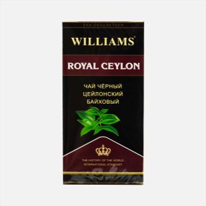 Чай Виллиамс Роял Цейлон черный 25пак*2г