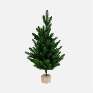 Ель искуственная рождественская 60см полимерные материалы арт