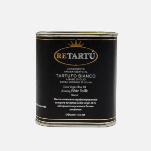 Масло Ретарту оливк аромат белого трюфеля Экстра Вирджин ж/б 175мл