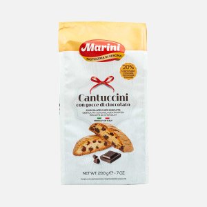 Печенье Марини Кантучини с шоколадной крошкой 200г