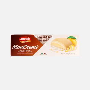 Печенье Марини Монкреми с лимонным кремом 150г