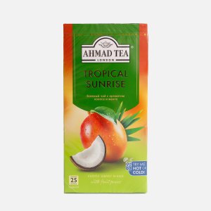 Чай Ахмад Тропический рассвет зелен 25пак*1,5г