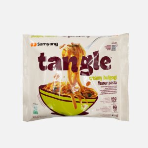 Лапша Самянг Тангле со вкусом говядины в слив-сырном соусе 105г
