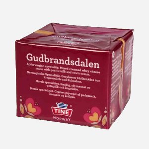 Сыр Гудбрандсдален коровий со сливками и козьим молоком вес