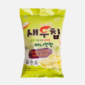 Чипсы Хуманвелл Шрим Чип со вкусом лука 48г